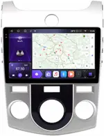Магнитола для KIA Cerato 2 2008-2013 (кондиционер) - Kuberg OL-9736-M QLed+2K, Android 12, Быстрая, CarPlay, 4G SIM-слот