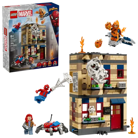 Конструктор LEGO Marvel 76317 Квартира Питера Паркера