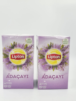 Травяной чай Lipton Sage шалфей 20 чашек 2 уп. х 30 г (40 пакетиков по 1,5 г) 60 г (Турция)
