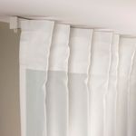 Шторы IKEA ROSENROBINIA (РОЗЕНРОБИН), Белый, 300x250 см