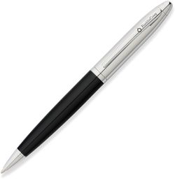 Шариковая ручка Franklin Covey Lexington Black/Chrome в футляре (FC0012-1)