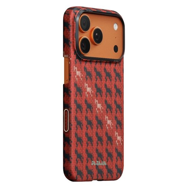 Чехол Pitaka Edge Case для iPhone 17 Pro, Бордовый | Maroon