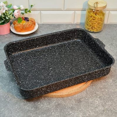 Противень 27*35*6,3см "Easy Stone", тм Калитва