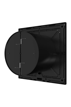 Вентилятор накладной SLIM D100 обратный клапан Matt black