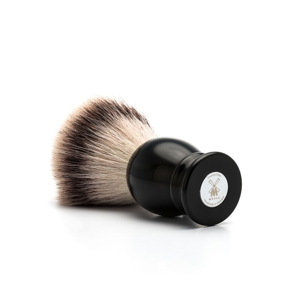 Помазок MUEHLE CLASSIC, фибра высшей категории Silvertip, черная смола, размер XL (35 K 256)