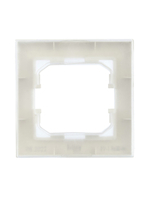 BRITE Рамка 1-местная IP44 РУ-1-БрЖ-44 жемчуг IEK