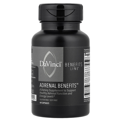 DaVinci Laboratories, Benefits Line™, Adrenal Benefits™, 60 капсул