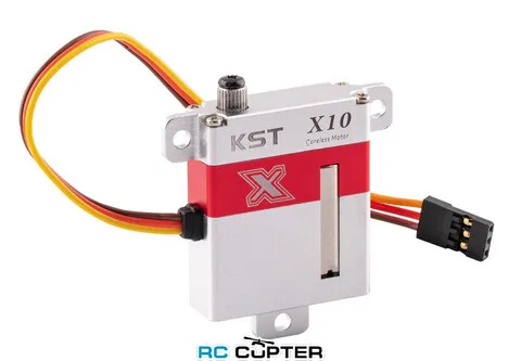 Сервопривод KST X10 V8.0 (10.8 кг/см, 0.10 сек/60°, 28г)