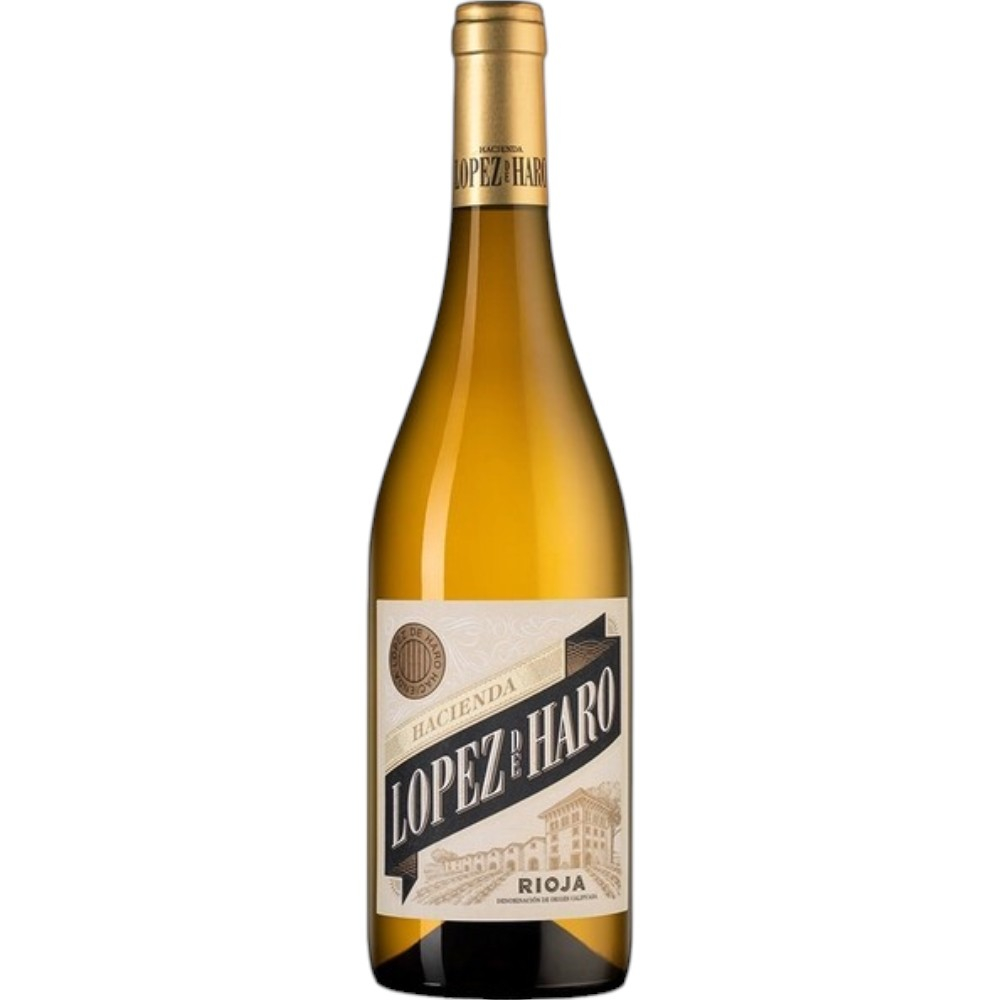 Вино Viura Hacienda Lopez de Haro Blanco DOCa 0,75 л.