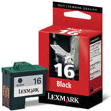 Картридж струйный Подлинный Черный Lexmark 16 1 шт 10N0016E