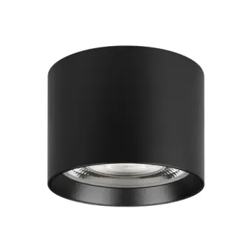 Влагозащищенный накладной светильник LED 10W 4000K 046625 чёрный Dice Arlight