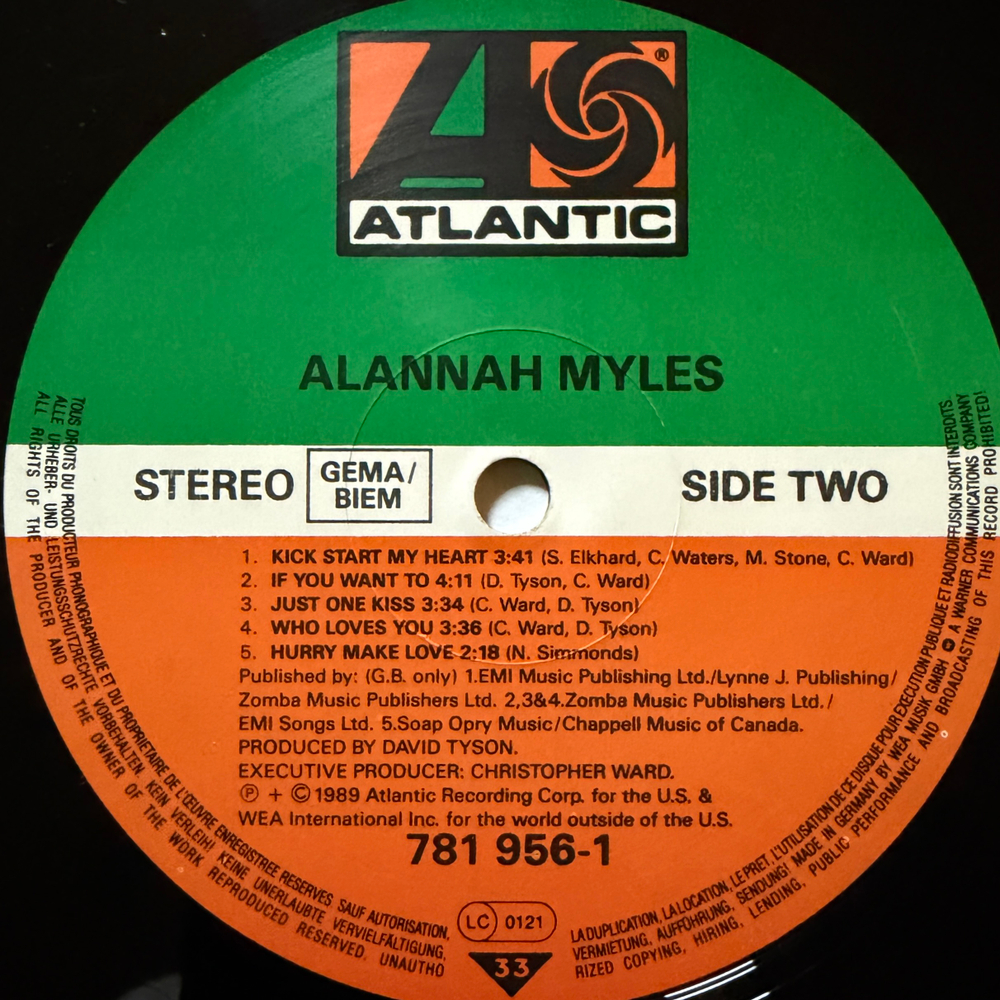 Alannah Myles (Германия 1989г.)