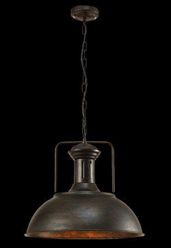 Светильник подвесной Crystal Lux TOLEDO SP1 V2 BROWN