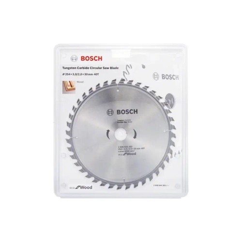 Пильный диск Eco for wood 254x30x2,0 мм BOSCH 2608644383