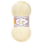 Пряжа Alize (Ализе) Cotton Gold / уп.5 мот. по 100 г, 330м, 001 молочный A