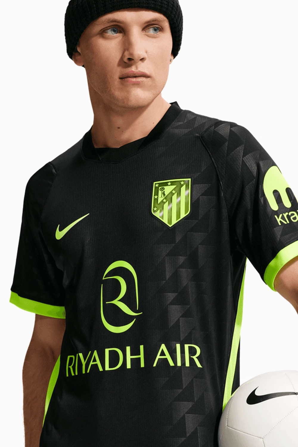Футболка Nike Atletico Madrid 26/27 Away Stadium - черный