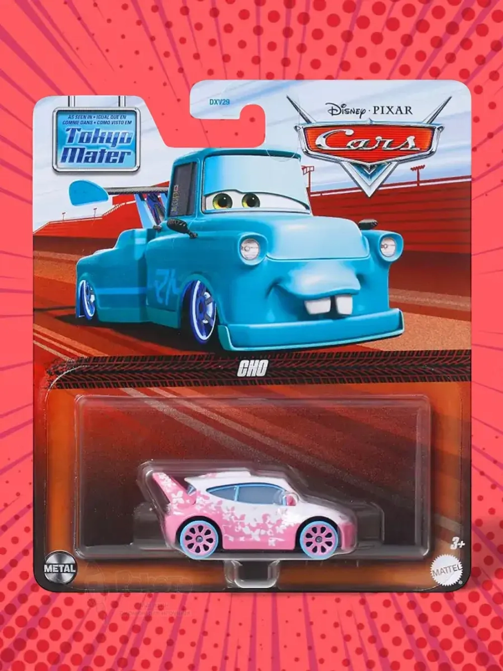 Машинка Disney Pixar Cars Тачки Cho DXV29 JDL80