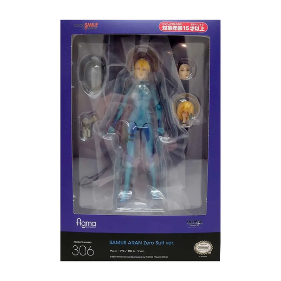 Фигурка Metroid figma Самус Аран: Zero Suit ver. 13.5 см — дополнительное фото