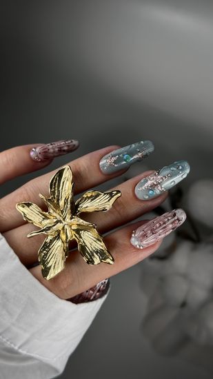 Объемный гель для дизайна 3D art gel Galaxy,5g
