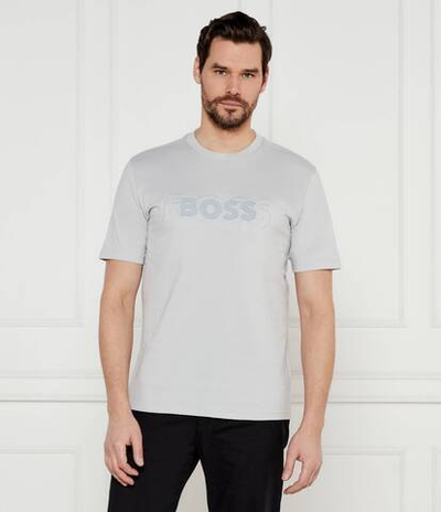 Футболка Tee DropNeedle BOSS GREEN - пепельный(50531271)