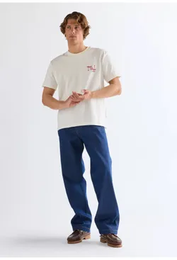 Футболка мужская WRANGLER VINTAGE TEE WORN WHITE