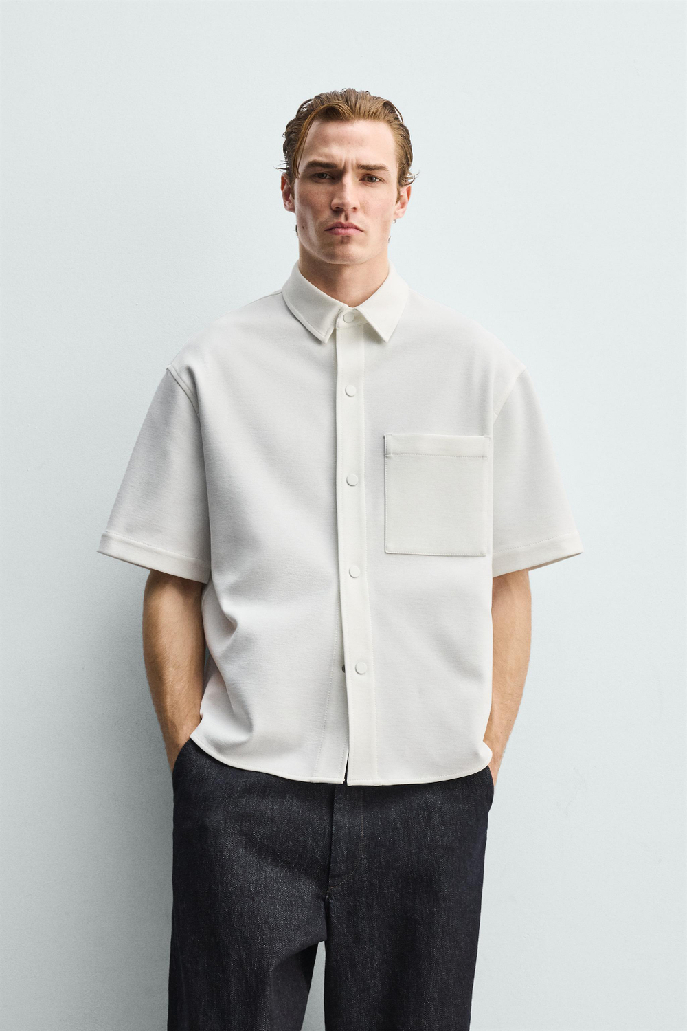 КУРТКА-РУБАШКА NON IRON — ZARA