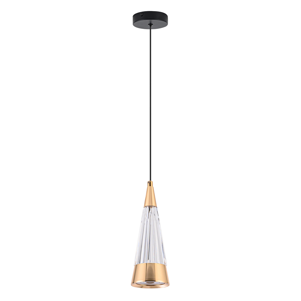 Подвесной светодиодный cветильник LED4U L7121-1 GD