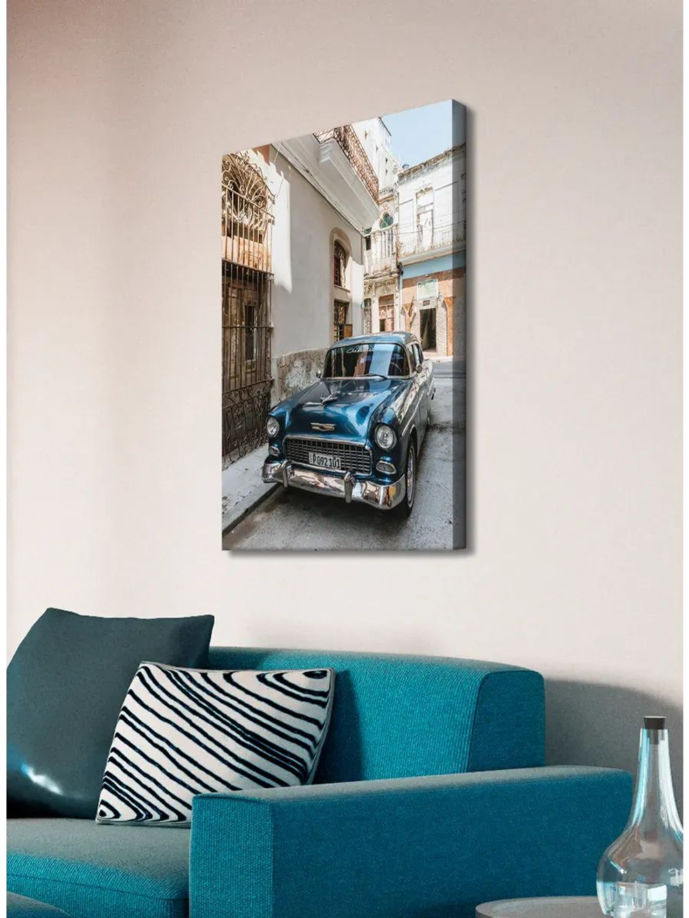 Картина "Chevrolet Styleline Deluxe" на стену 30х40см 1шт.