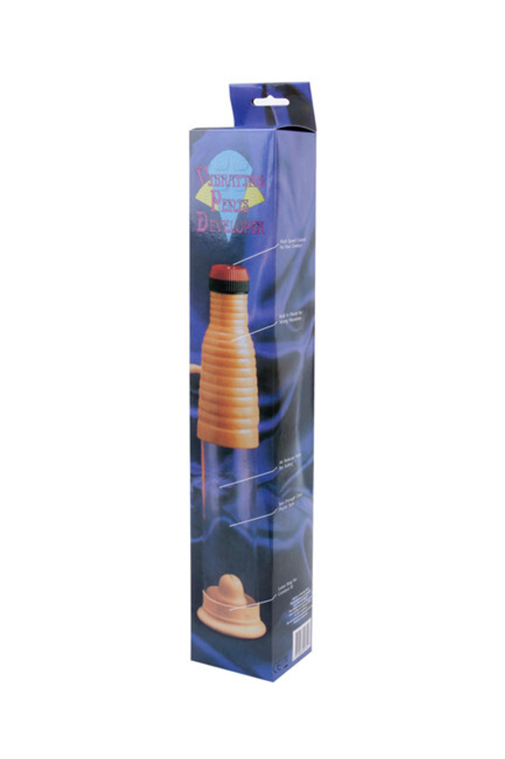 Помпа для пениса Dream Toys, вакуумная механическая, с грушей (Цвет: прозрачный)