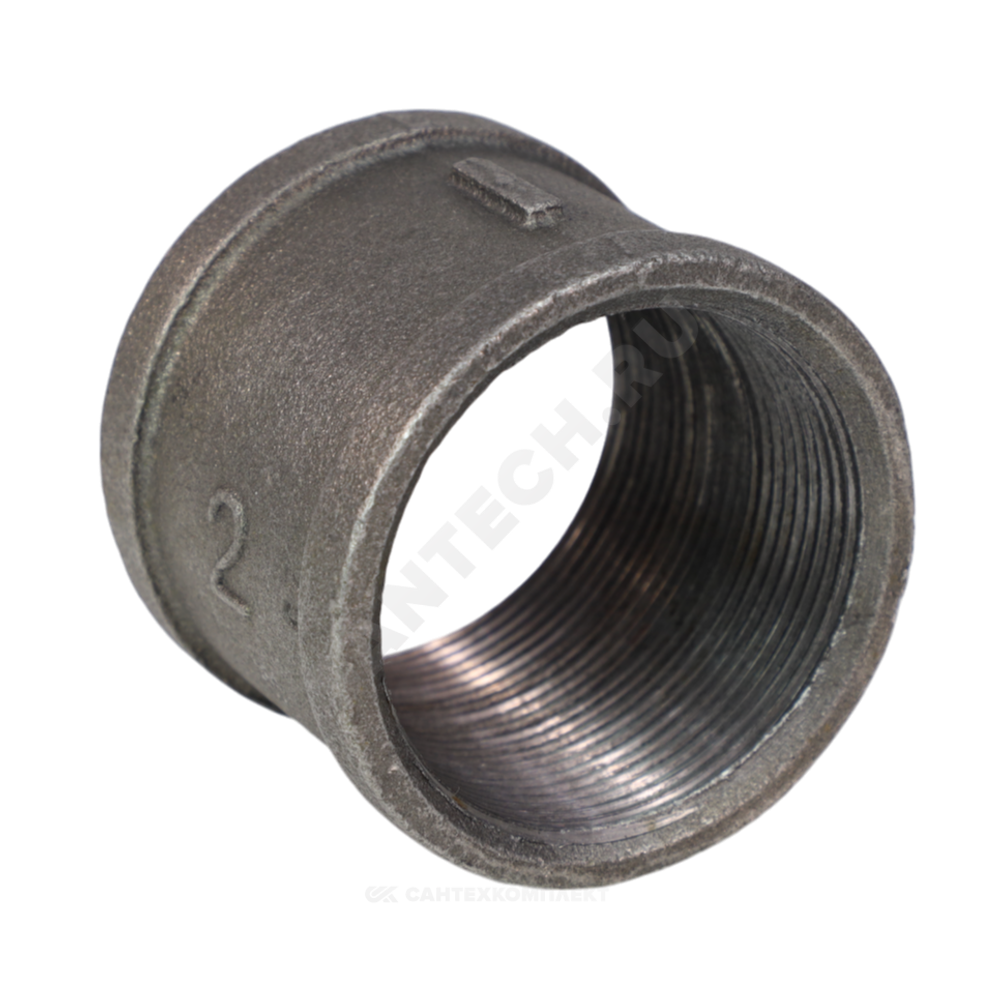Муфта прямая чугун Ду 32 (1 1/4") ВР Fittex PLUS