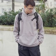 Худи SHADOW Fleece Total, пепел