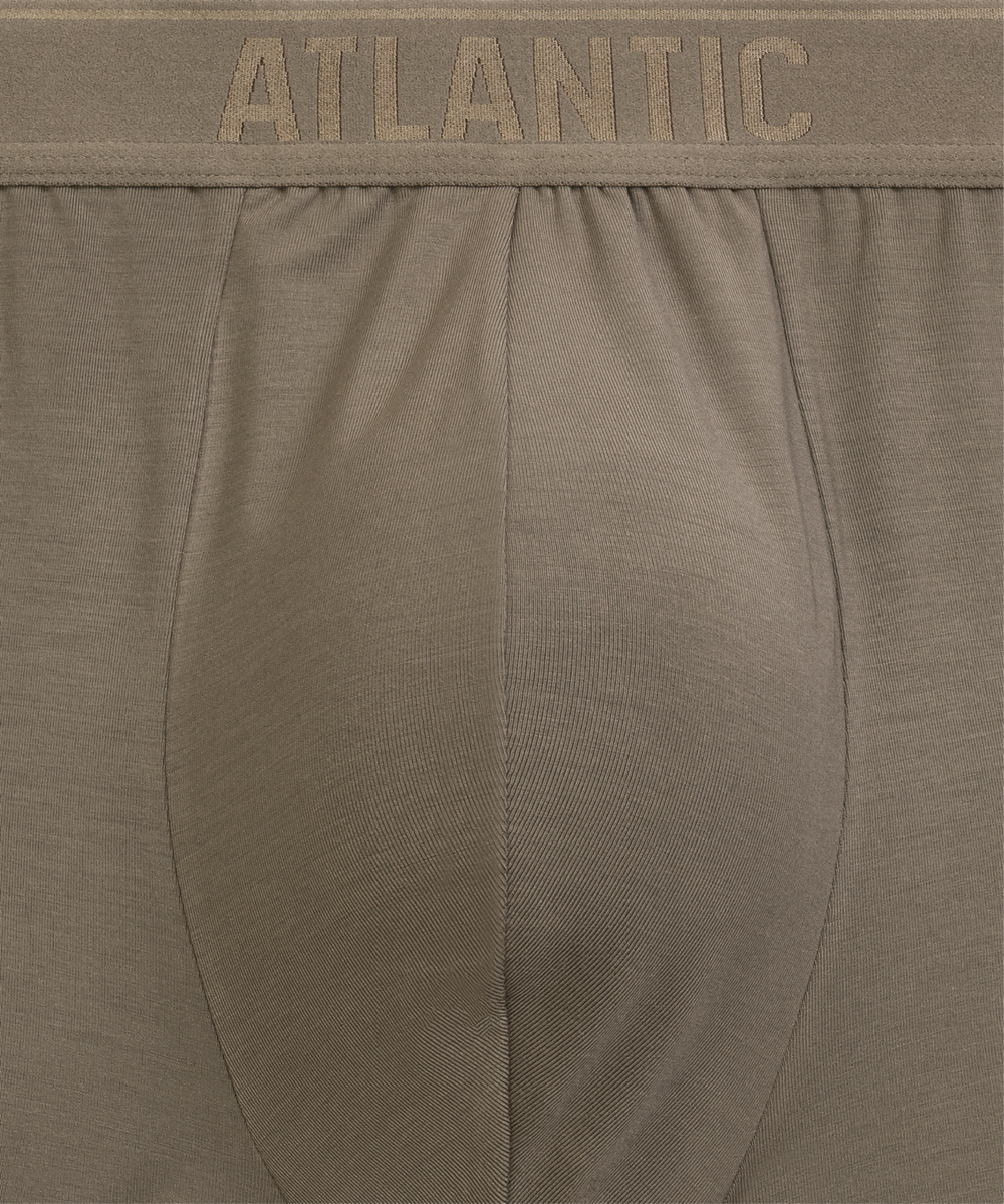 Мужские трусы шорты Atlantic, 1 шт. в уп., микромодал, темно - серые, MH-1204