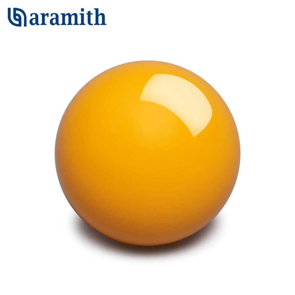 Биток Aramith Premier Pyramid ø60,3мм желтый
