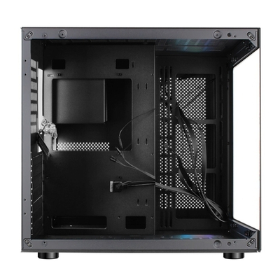 Ginzzu V520 RGB подсветка, закаленное стекло 1*USB 3.0,1*USB 2.0, AU ATX