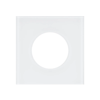 Рамка стеклянная FRM-GLARE-GC-1-WH (Arlight, -)
