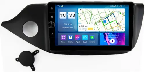Магнитола для KIA Ceed 2 (JD) 2012-2018 (рамка матовая) - Parafar PF216FHDAV на Android 13, CarPlay, 4G SIM-слот