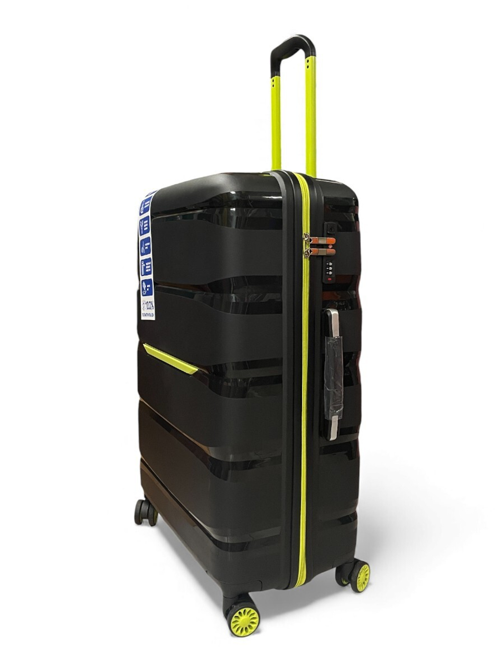 Большой чемодан Bon-Voyage PP Skycase#3, Черный, L