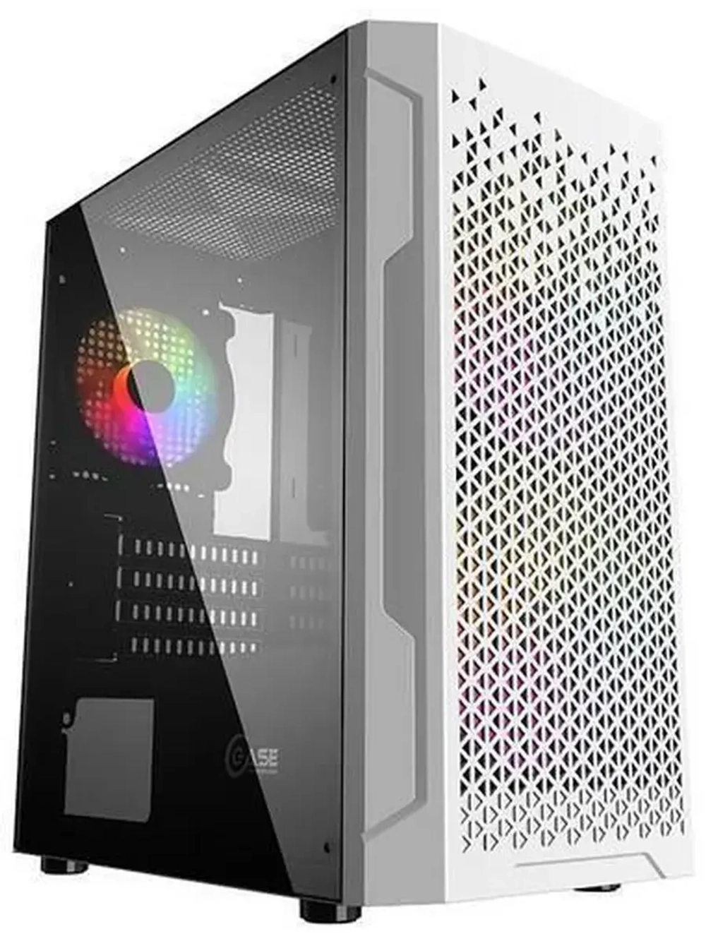 Компьютерный корпус Mistral Micro Z3W Mesh LED CMIMZW-L3