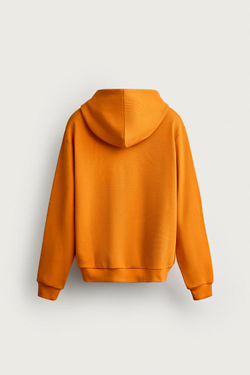 ZARA ХУДИ НА МОЛНИИ, ОРАНЖЕВЫЙ
