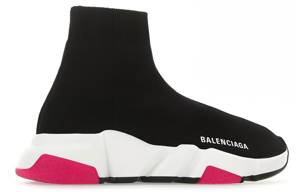 Balenciaga Speed Sneaker "Black Magenta" Women"s
