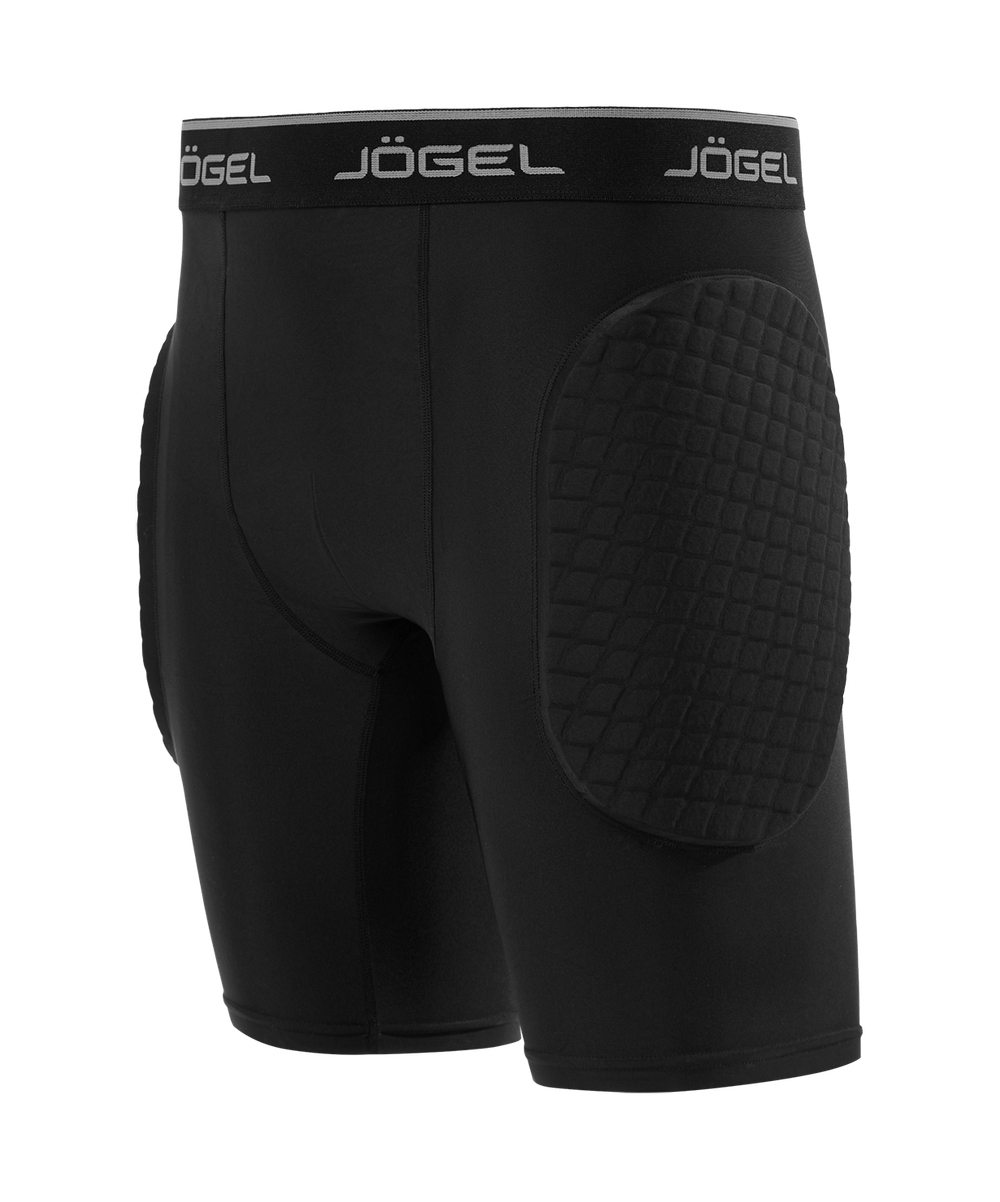 Шорты вратарские с защитой ScalePad Goalkeeper Shorts, черный