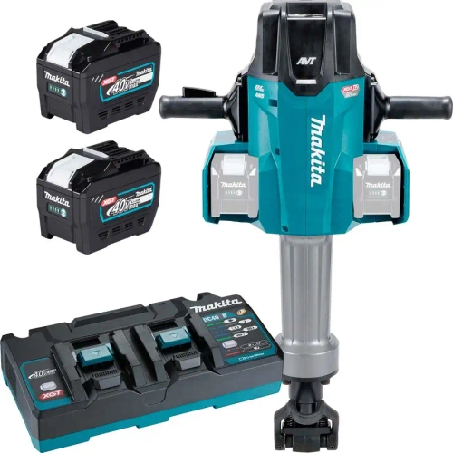 Аккумуляторный отбойный молоток с энергокомплектом Makita HM004GZ01L402