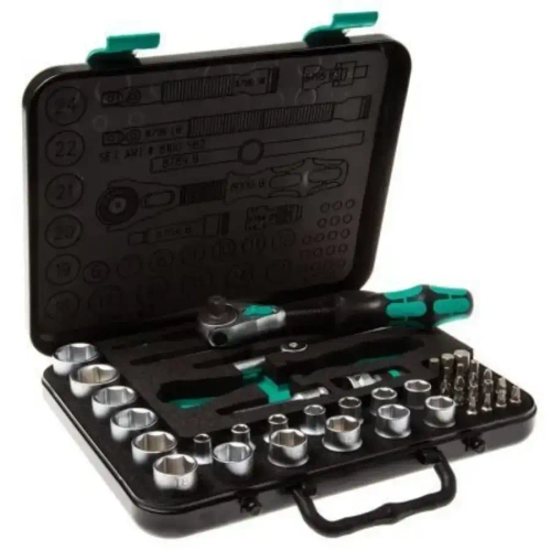 Набор головок с трещоткой Zyklop Speed WERA 05003594001