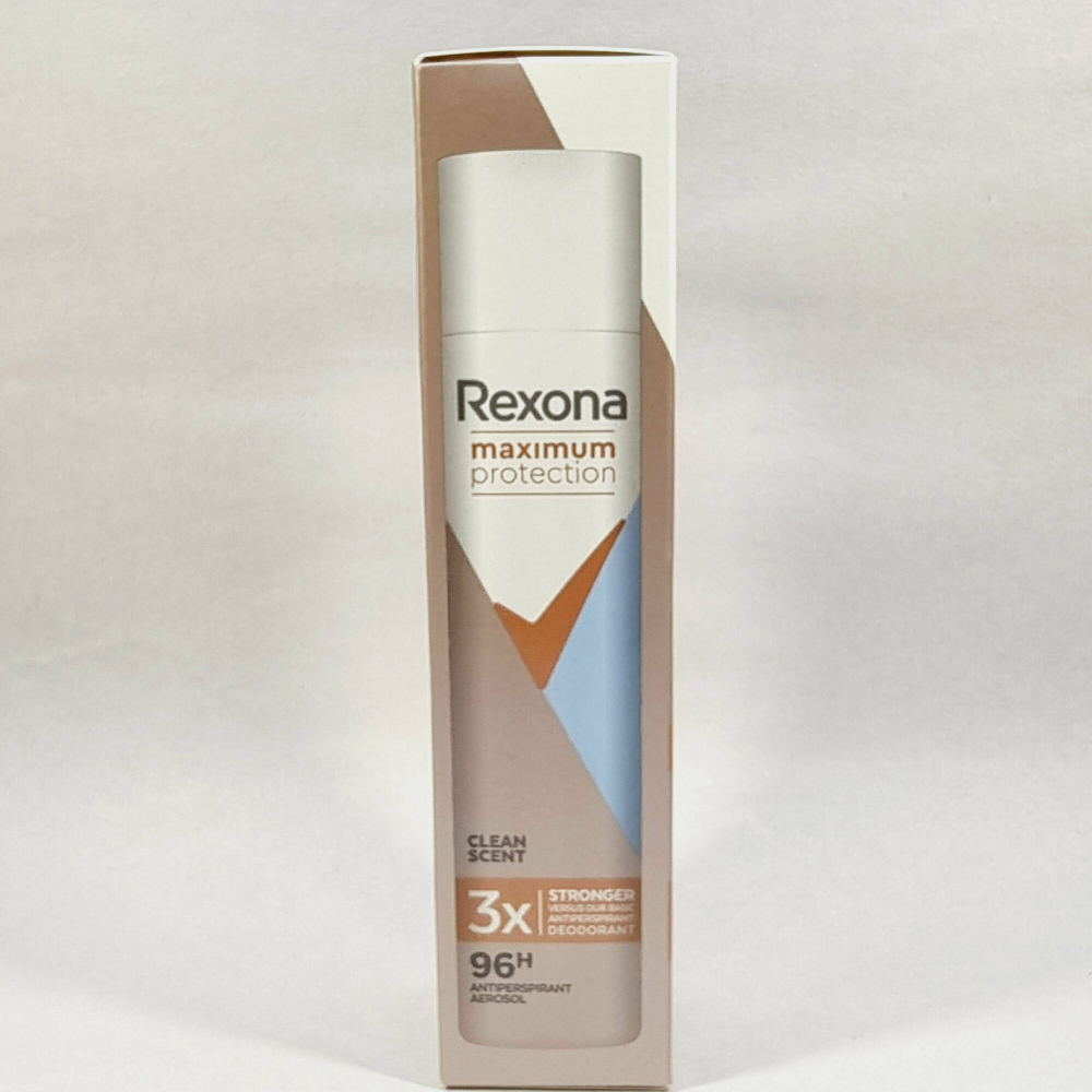 Дезодорант-антиперспирант-спрей Rexona Maximum Protection Clean Scent Защита от пота на 96 часов 100 мл