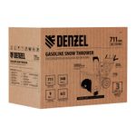 Снегоуборочная машина бензиновая Denzel SBL 711D PRO, 302cc, электростартер, фара, обогрев, блок. дифф.