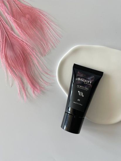 Acryl Gel Galaxy #01 прозрачный, 30гр