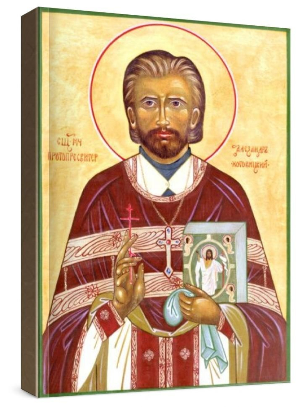 Александр Хотовицкий (рукописная икона)