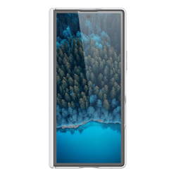 Усиленный чехол белого цвета с MagSafe для Samsung Galaxy Z Fold 8 Ultra, серия Expn Series Magnetic от Dux Ducis