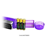 Фиолетовый ротатор Passionate Baron - 21,5 см. (Цвет: фиолетовый)