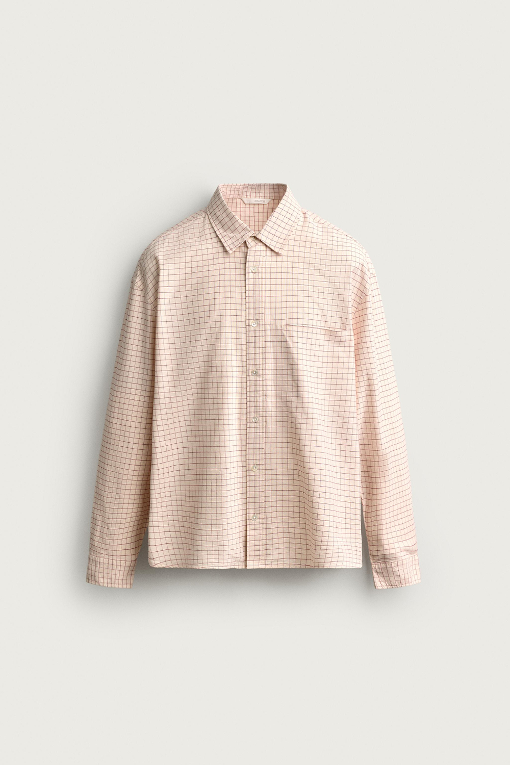 РУБАШКА ОКСФОРД СВОБОДНОГО КРОЯ — ZARA
